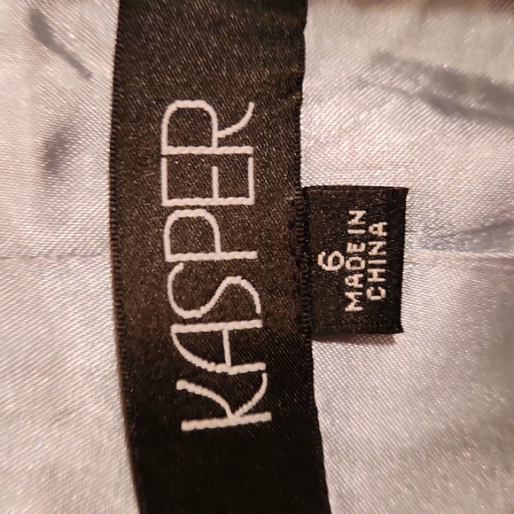 Kasper Ladies Navy Blue Blazer - SZ6 - Picture 4 of 4